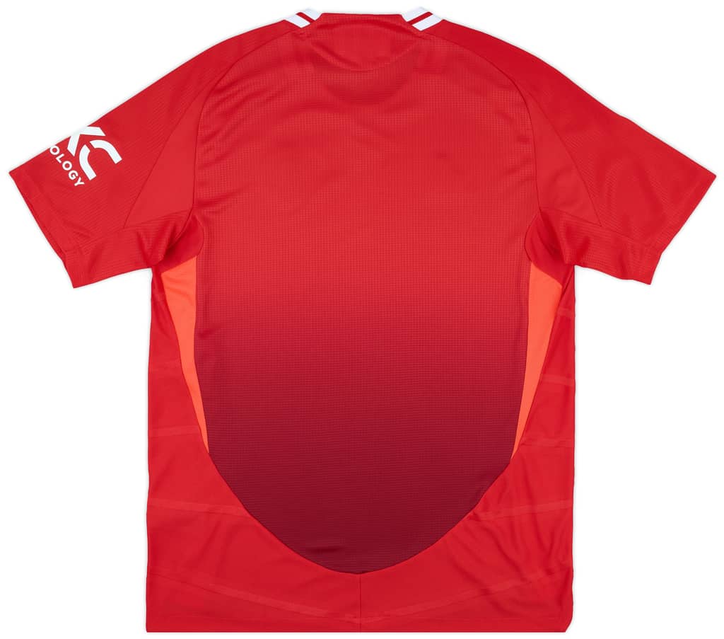 2024-25 Manchester United Player Issue Home Shirt - As New - (M)