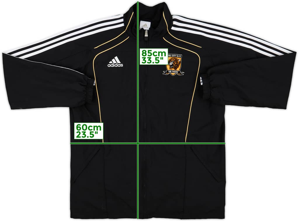 2010-11 Hull City adidas Track Jacket - 9/10 - (XL)