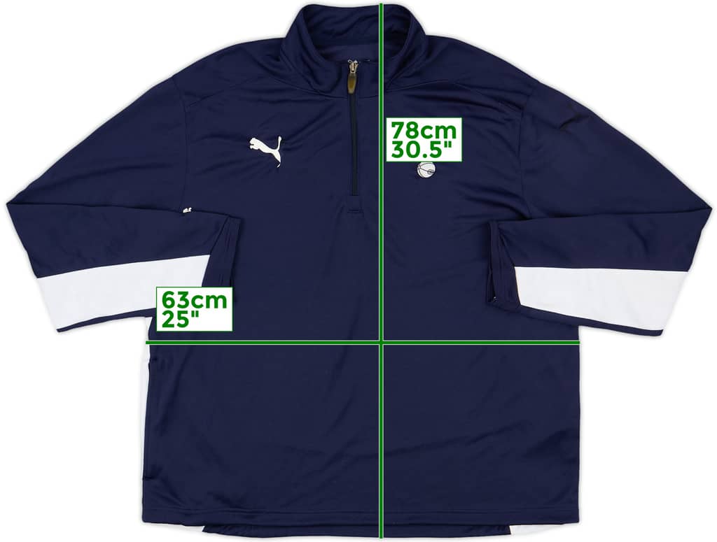 2011-12 Tottenham Puma 1/4 Zip Drill Top - 4/10 - (XL)