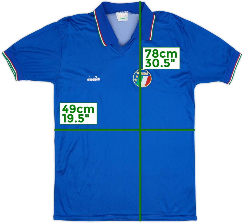 1986-91 Italy Home Shirt - 6/10 - (S)