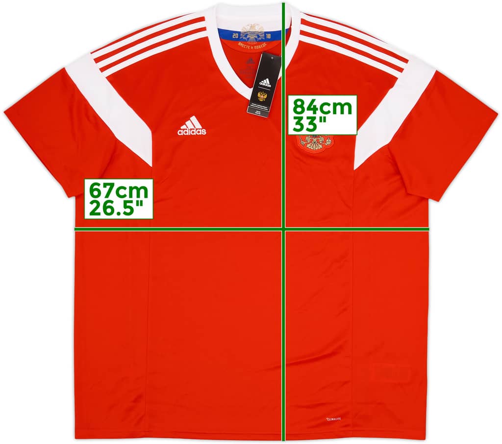 Camiseta de local de Russia 2018-20 (XXL)