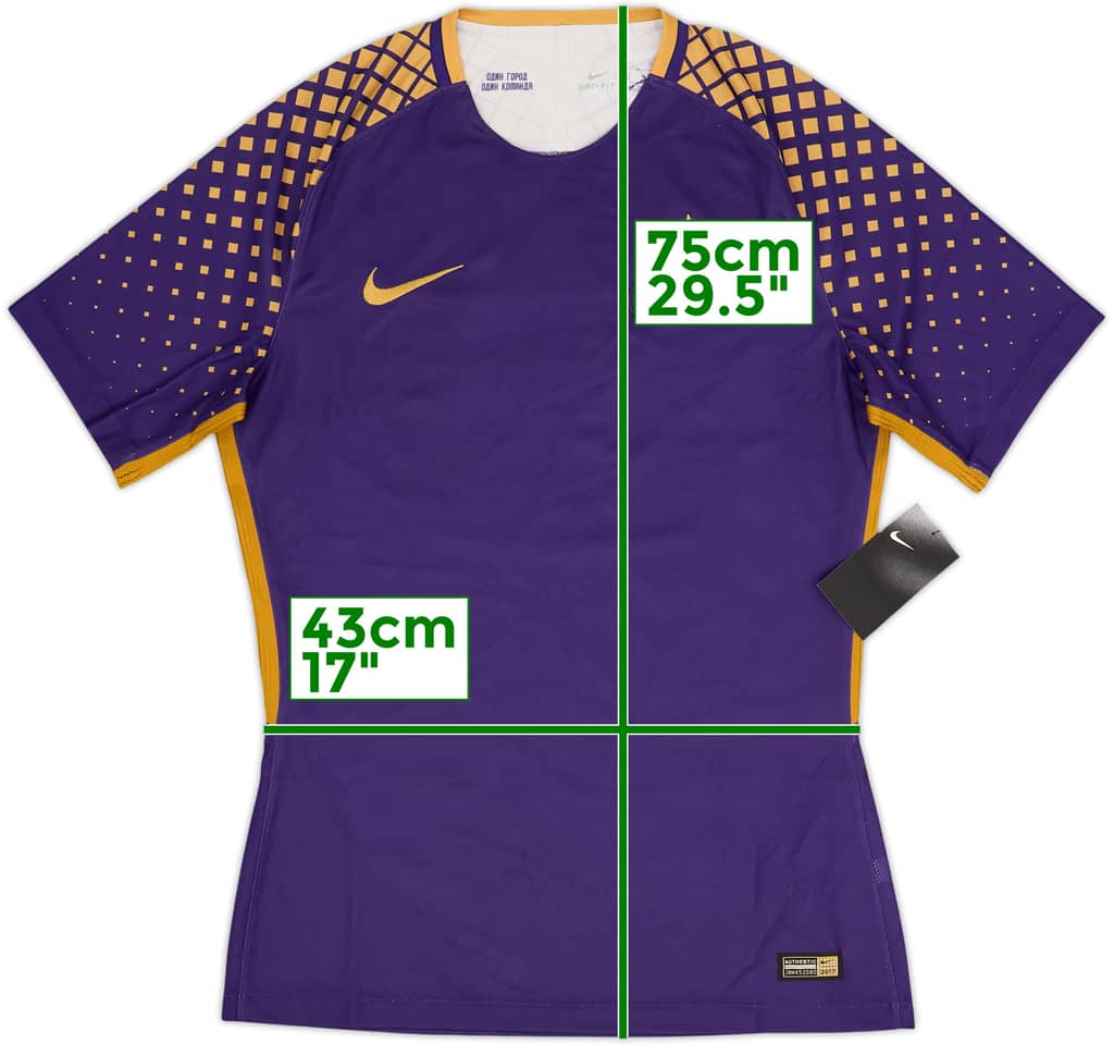 2017-18 Zenit St. Petersburg Player Issue Third Shirt (M)