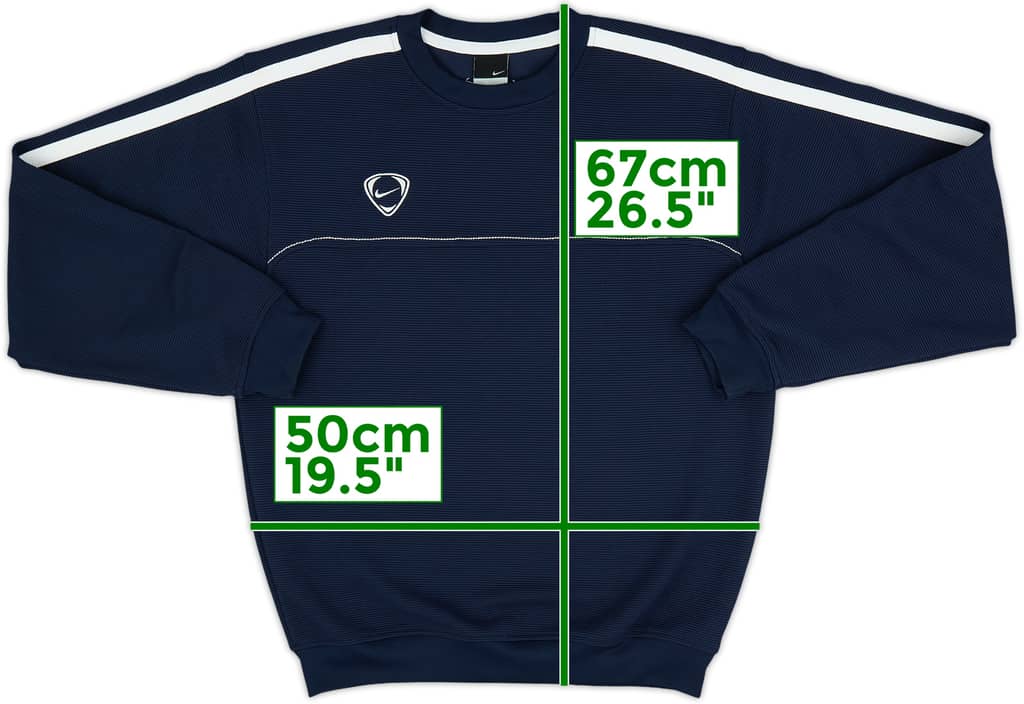 2004-06 Hartlepool Nike Sweat Top - 9/10 - (S)