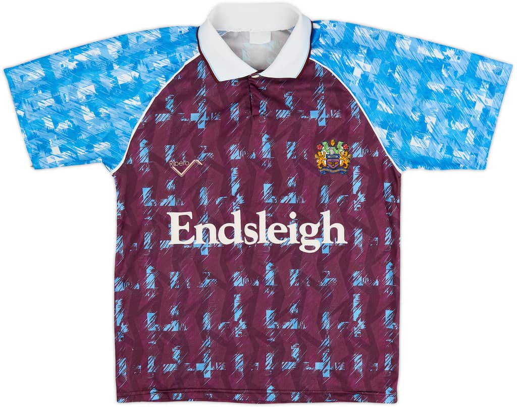 Camiseta de local del Burnley 1991-93 - 8/10 - (L)