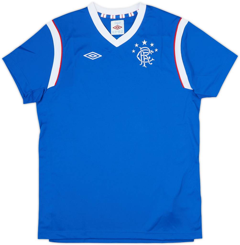 2011-12 Rangers Home Shirt - 9/10 - (XL.Boys)