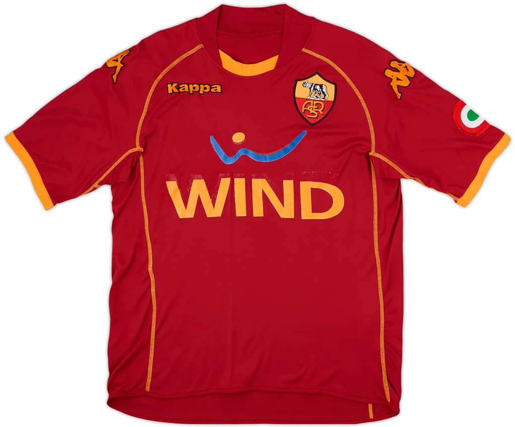 2008-09 Roma Home Shirt - 5/10 - (M)