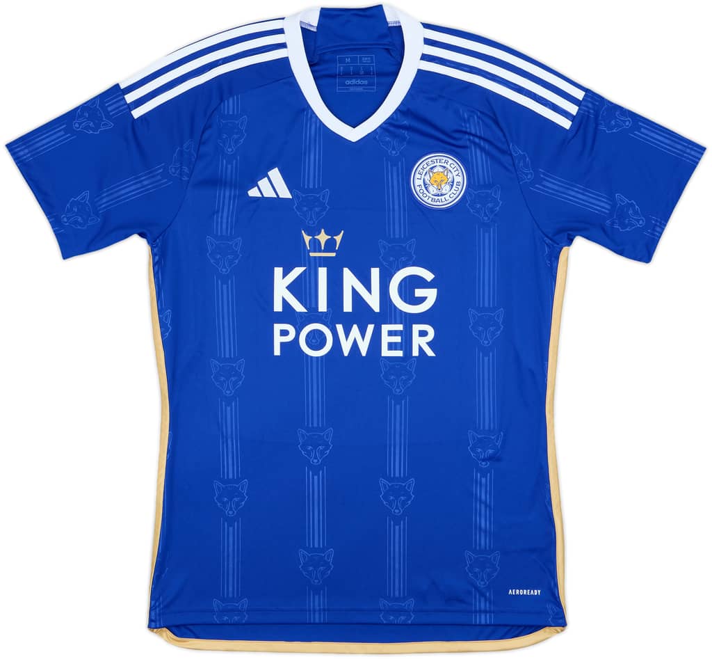 2023-24 Leicester Home Shirt - 10/10 - (M)