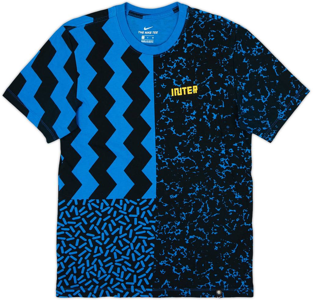 2020-21 Inter Milan Nike Cotton Tee - 8/10 - (S)