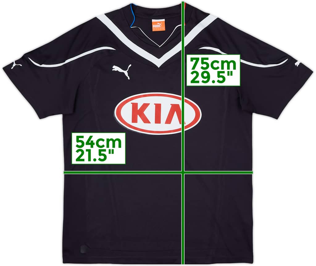 2010-11 Bordeaux Home Shirt - 8/10 - (L)
