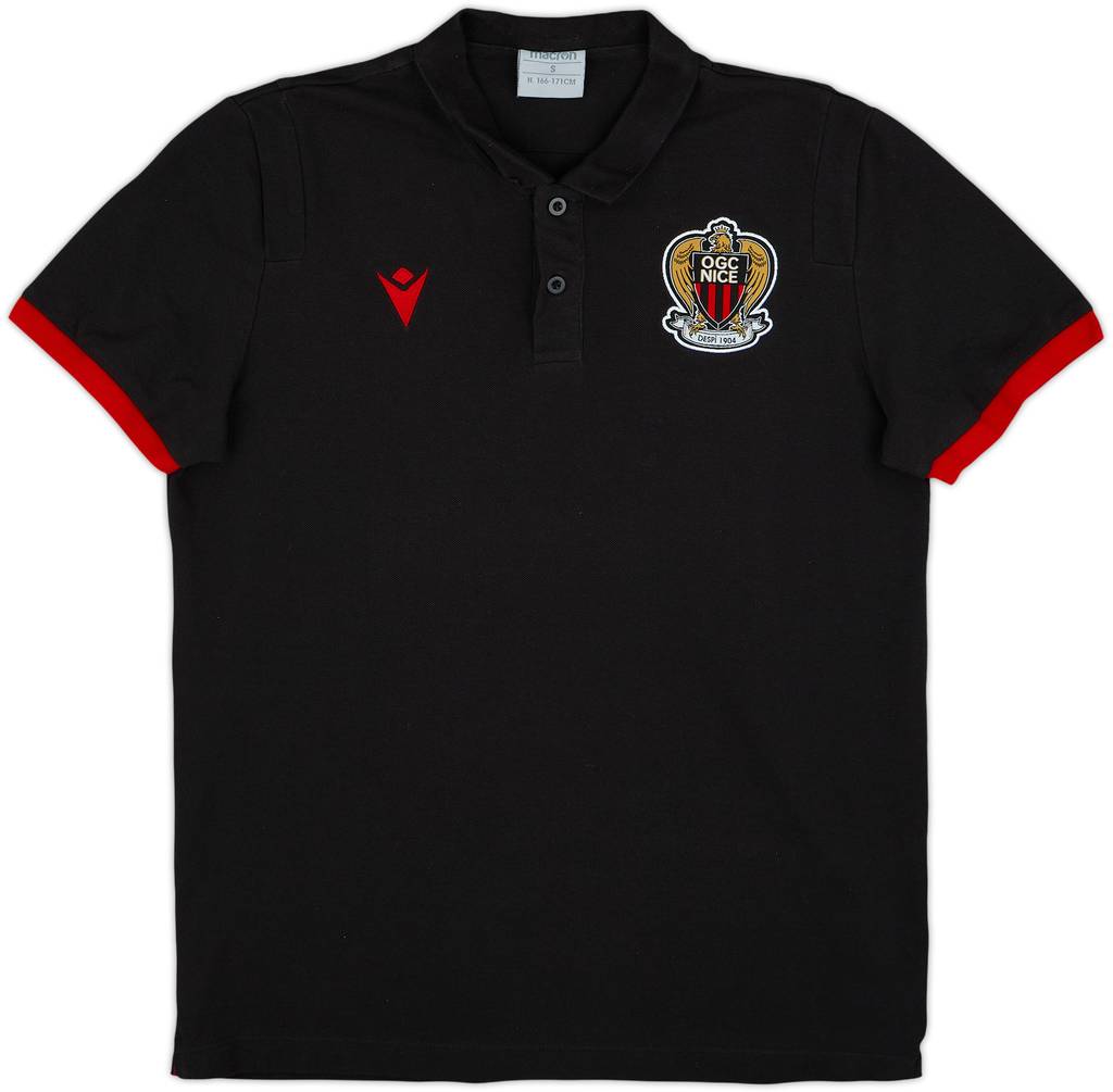 2019-20 Nice Macron Polo Shirt - 7/10 - (S)