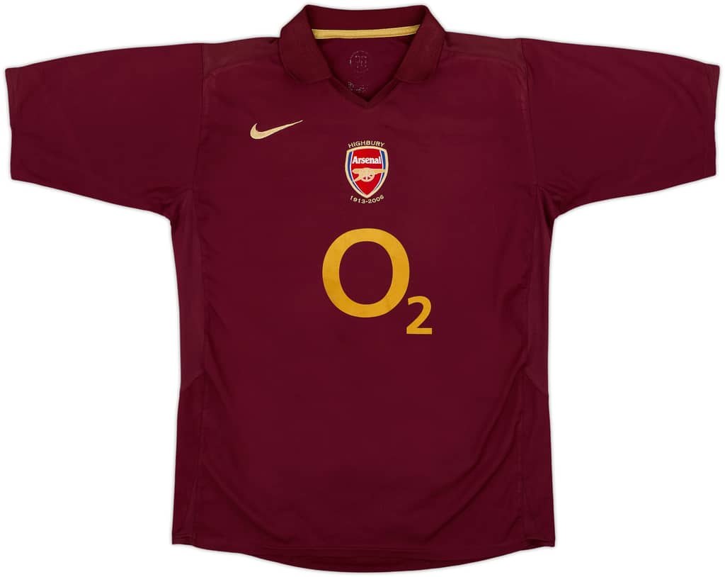 2005-06 Arsenal Home Shirt - 7/10 - (L.Boys)