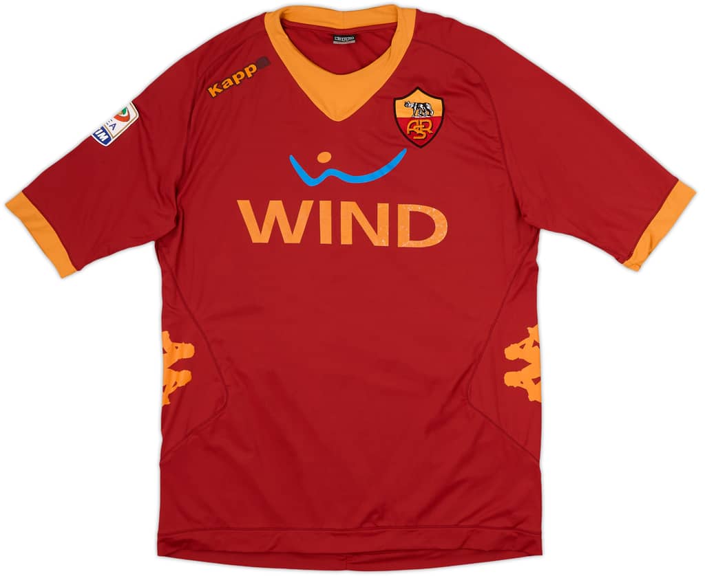 2009-10 Roma Home Shirt - 5/10 - (XXL)