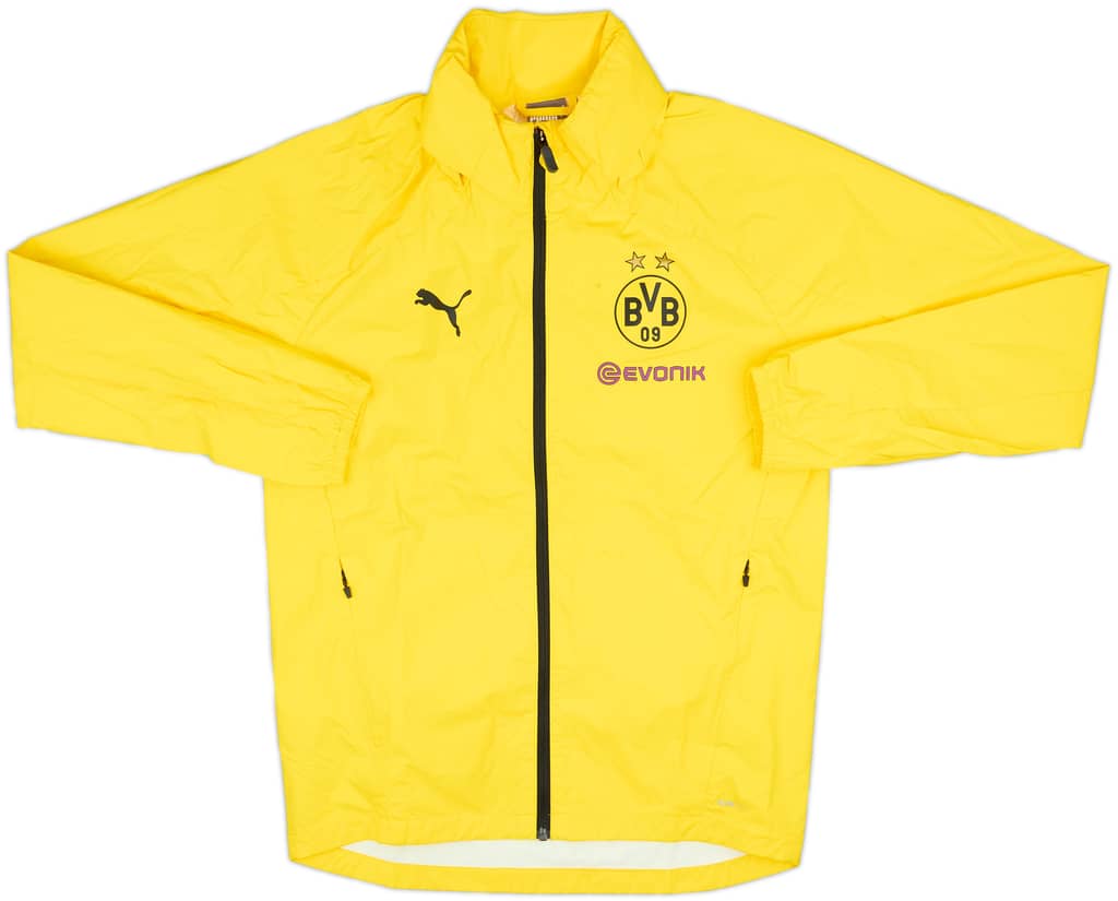 2019-20 Borussia Dortmund Puma Hooded Rain Jacket - 8/10 - (S)