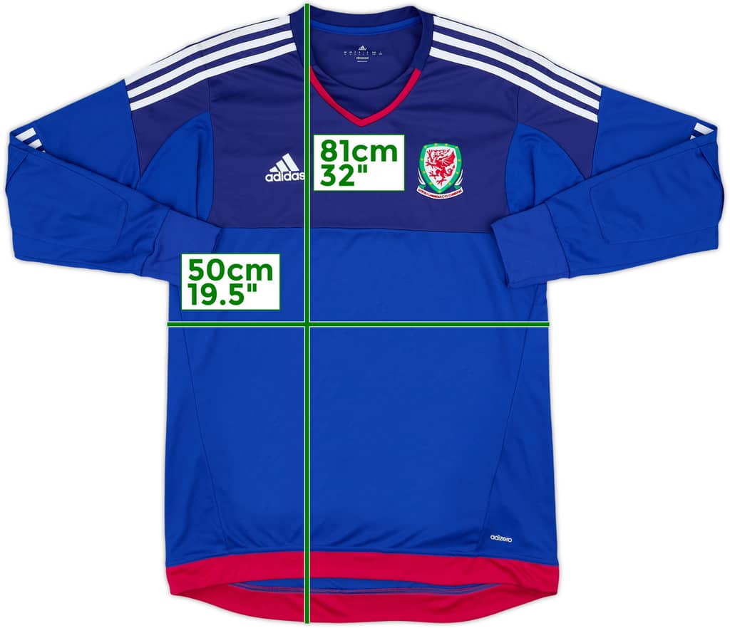 2015-16 Wales GK Shirt - 9/10 - (L)