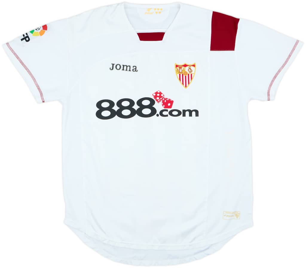 2007-08 Sevilla Home Shirt - 8/10 - (L)