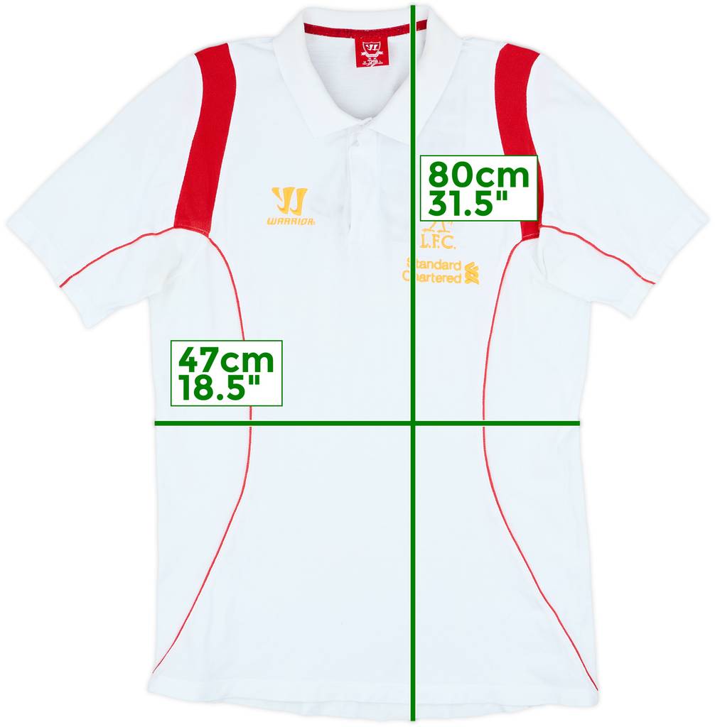 2012-13 Liverpool Warrior Polo Shirt - 6/10 - (M)