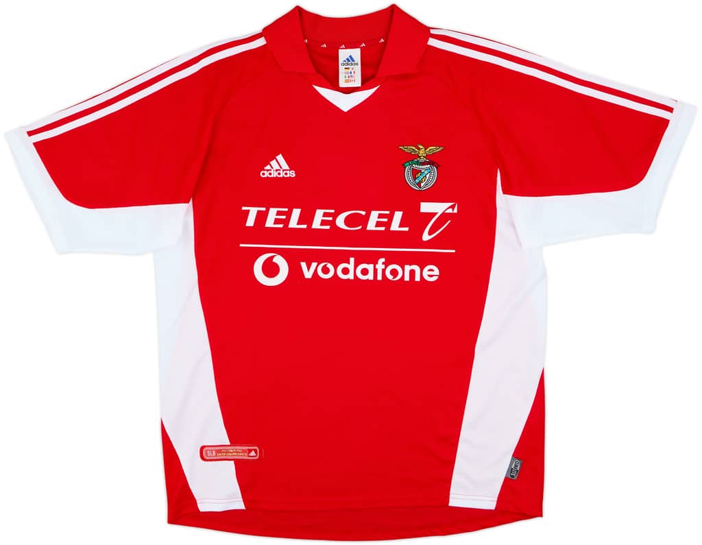 2001-02 Benfica Home Shirt - 8/10 - (L)