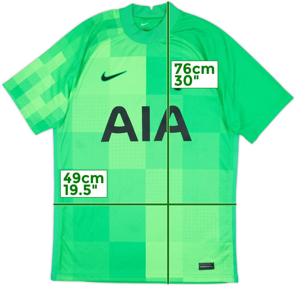 2021-22 Tottenham GK S/S Shirt - 9/10 - (M)