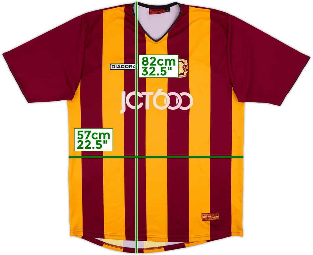 2003-04 Bradford City Centenary Home Shirt - 8/10 - (L)
