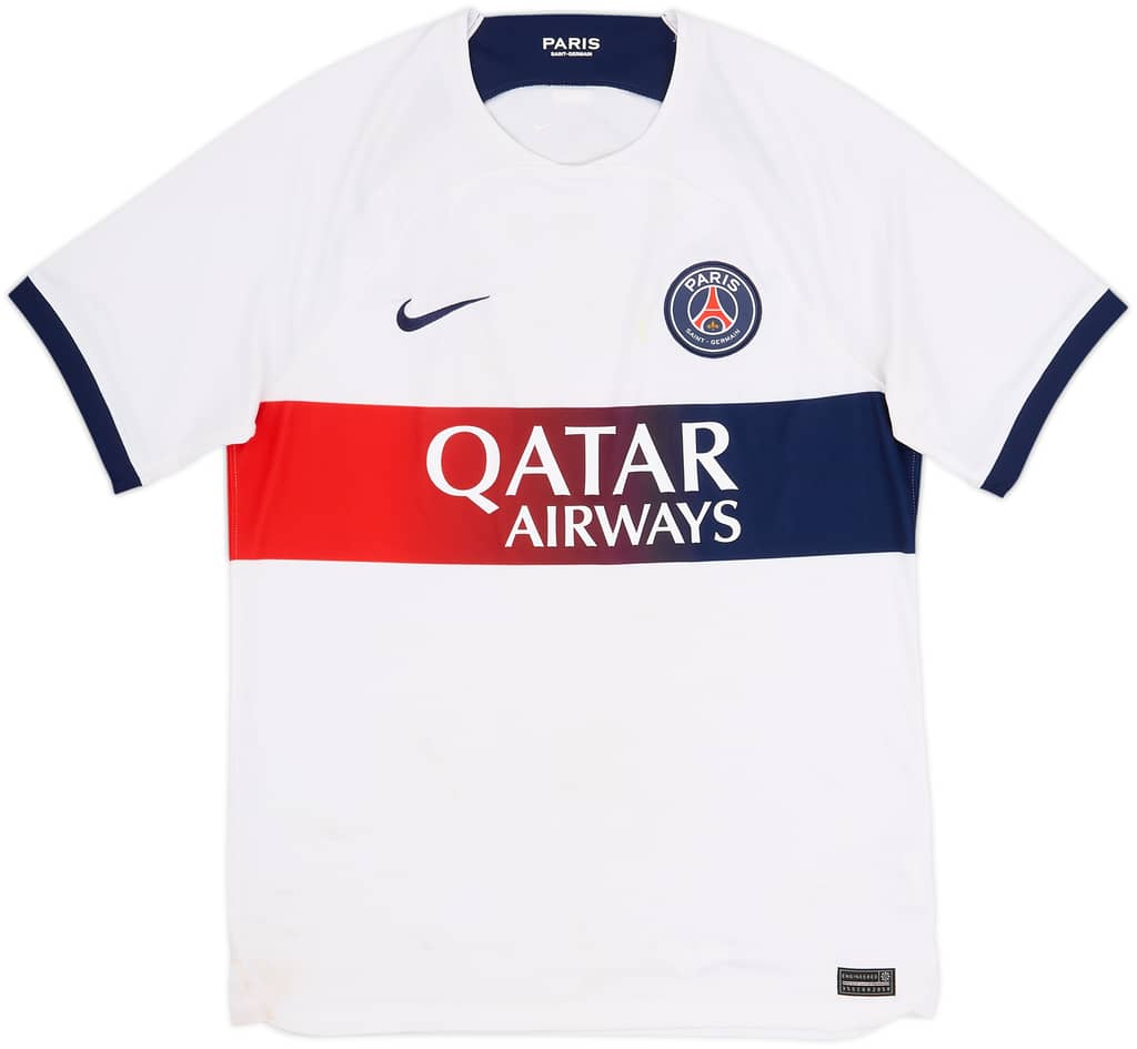 2023-24 Paris Saint-Germain Away Shirt - 4/10 - (M)