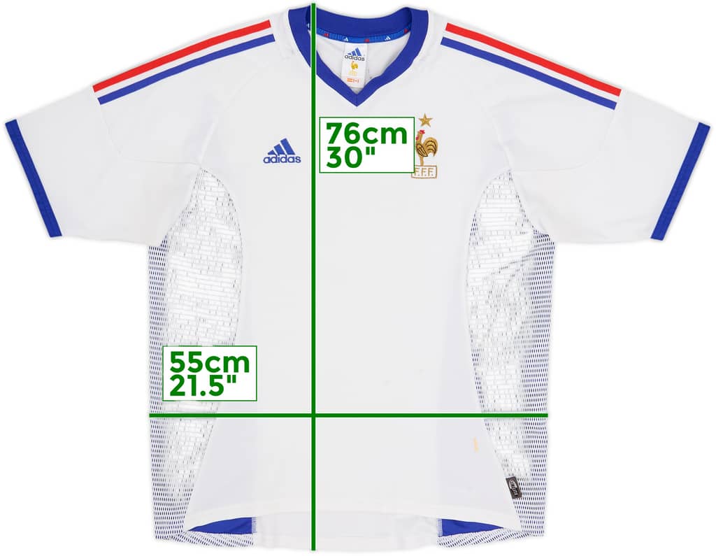 2002-04 France Away Shirt - 5/10 - (L)