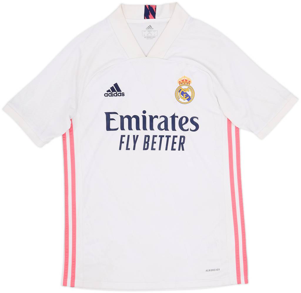 2020-21 Real Madrid Home Shirt - 4/10 - (S)