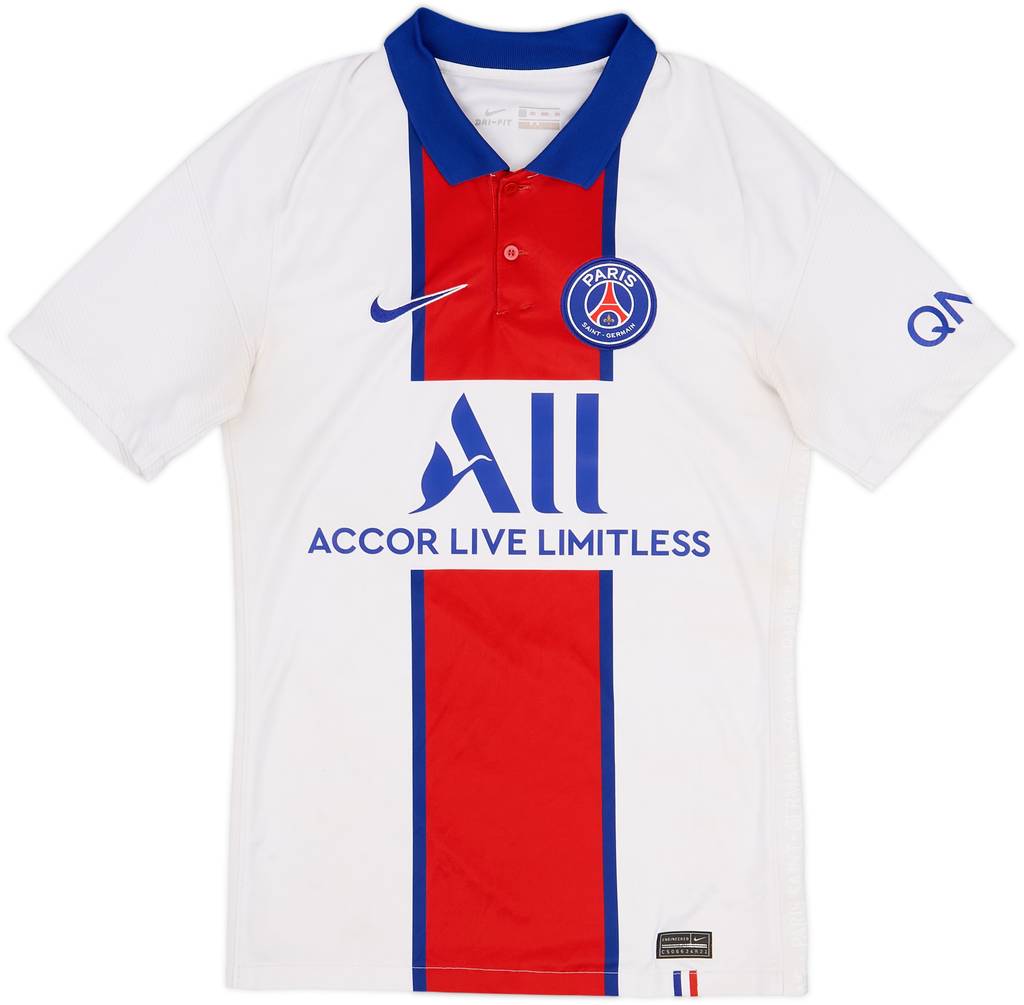 2020-21 Paris Saint-Germain Away Shirt - 5/10 - (XS)