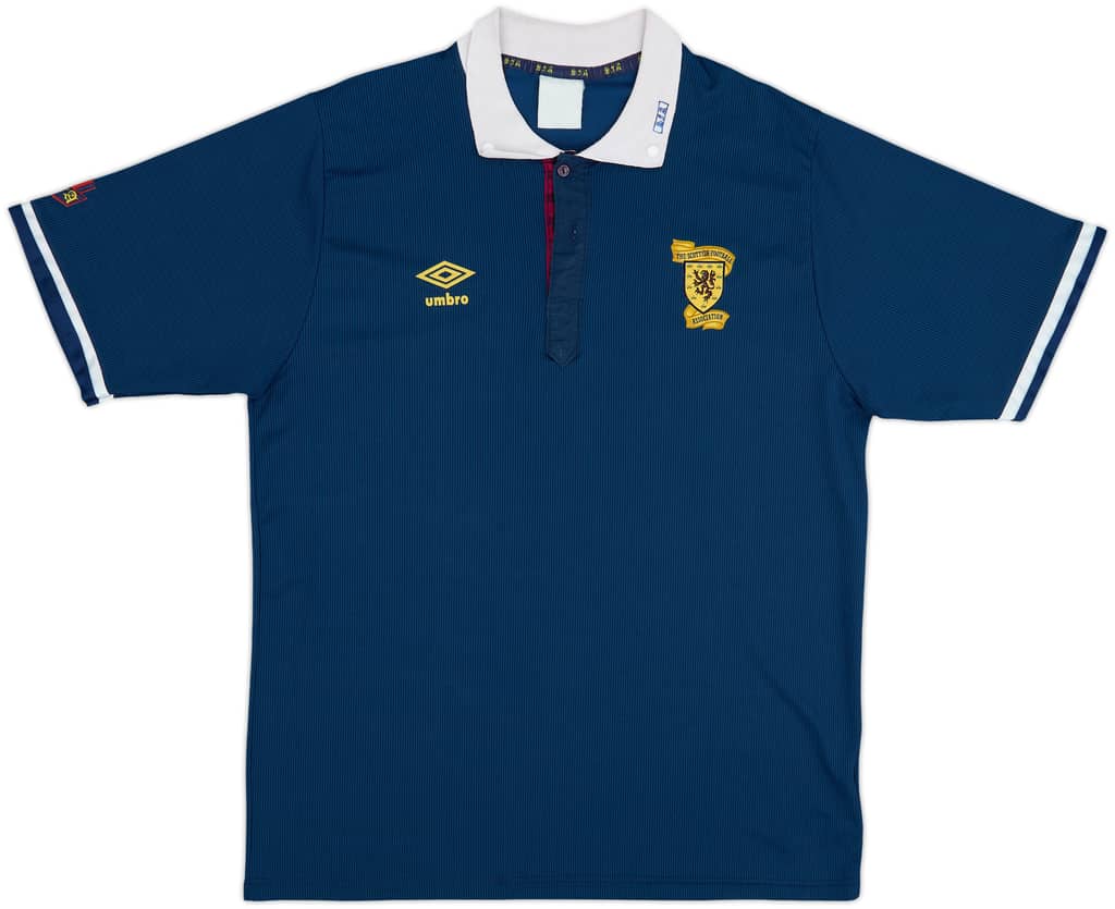 1988-91 Scotland Home Shirt - 6/10 - (XL)