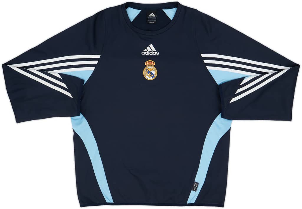 2003-04 Real Madrid adidas Sweat Top - 8/10 - (S)