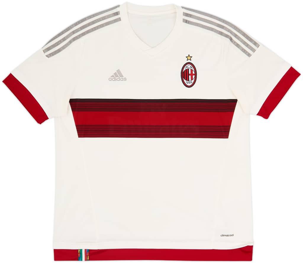 2015-16 AC Milan Away Shirt - 4/10 - (XL)
