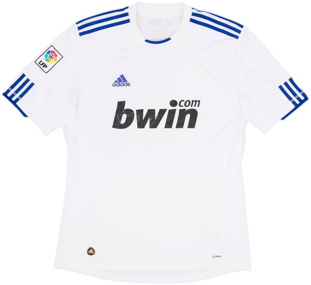2010-11 Real Madrid Home Shirt - 3/10 - (L)