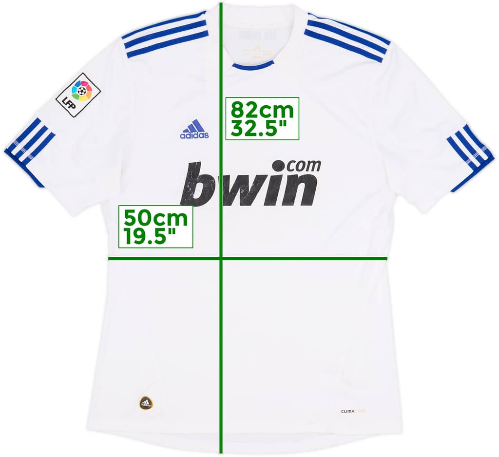 2010-11 Real Madrid Home Shirt - 3/10 - (L)