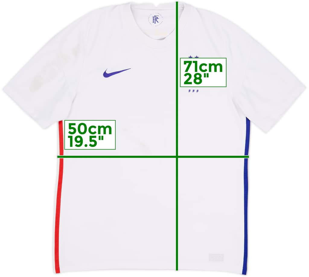 2020-21 France Away Shirt - 4/10 - (M)