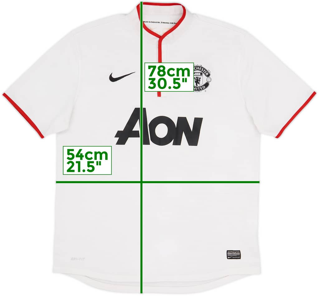 2012-14 Manchester United Away Shirt - 5/10 - (L)