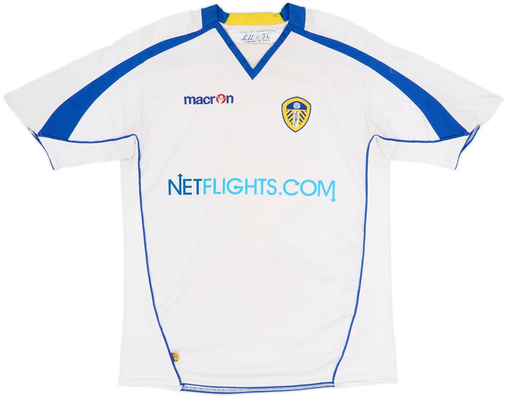 2008-09 Leeds United Home Shirt - 4/10 - (L)