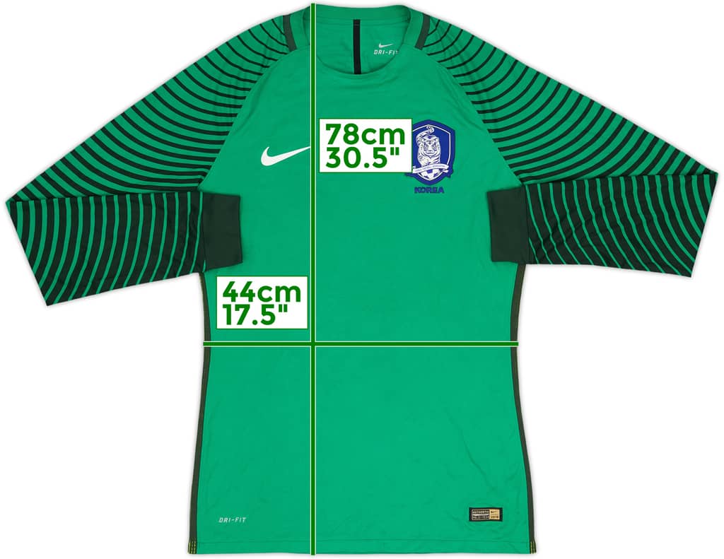 Camiseta auténtica de portero de South Korea 2016-17 - 8/10 - (L)