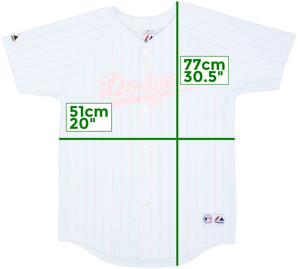 2004-09 LA Dodgers Majestic Fashion Jersey Womens - 7/10 - (XL)