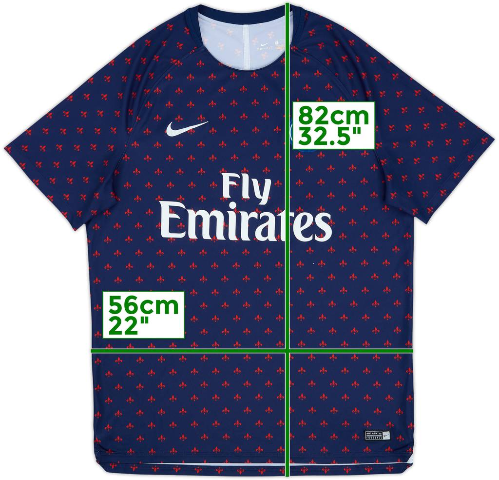 2018-19 Paris Saint-Germain Nike Training Shirt - 9/10 - (XL)