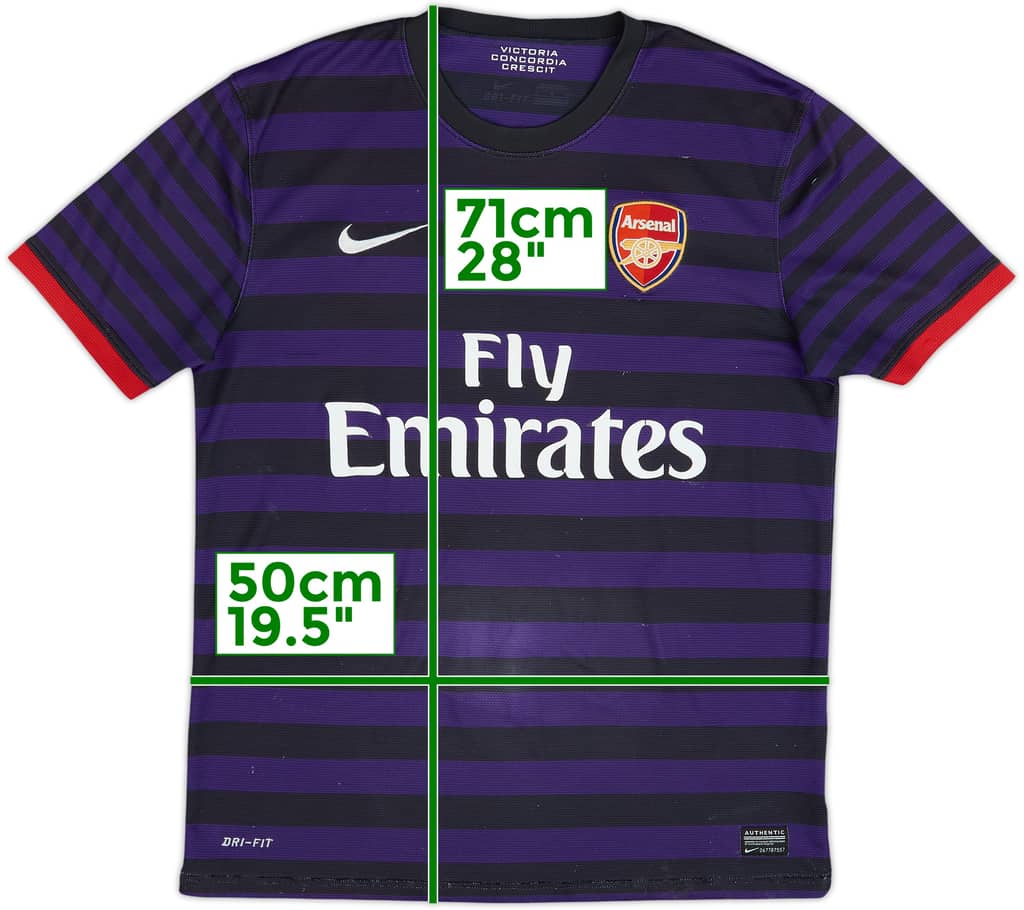 2012-13 Arsenal Away Shirt - 5/10 - (M)