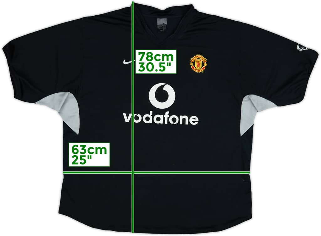 2004-05 Manchester United Nike Training Shirt - 6/10 - (XXL)