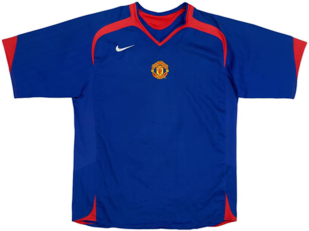2005-06 Manchester United Away Shirt - 4/10 - (L)
