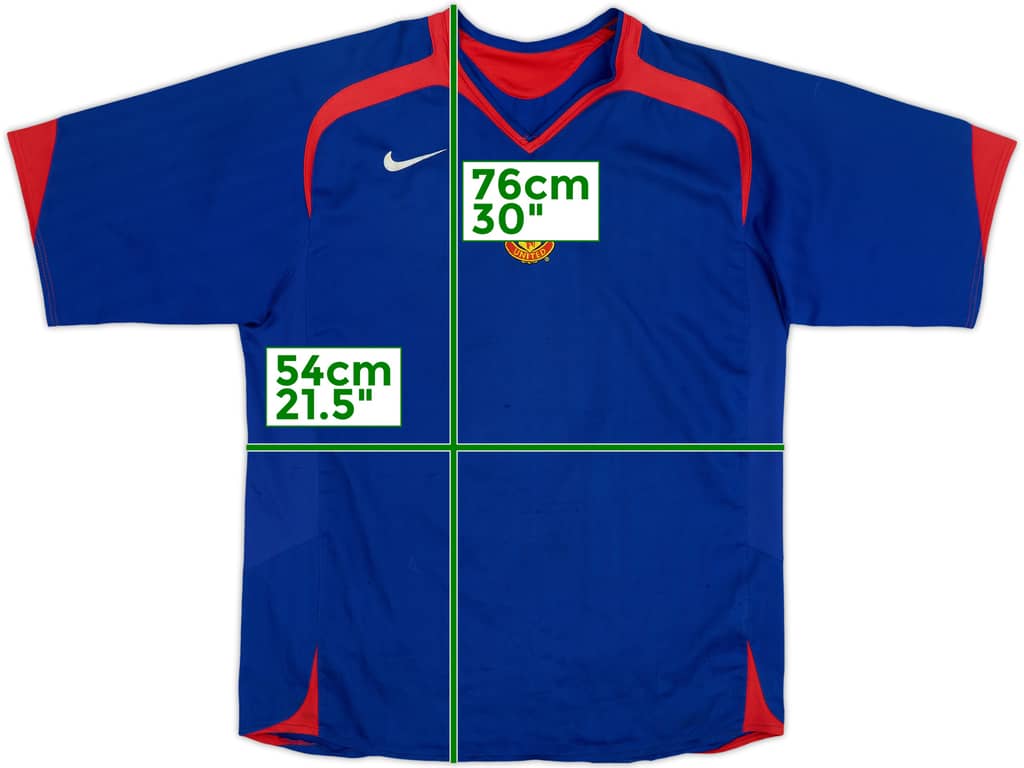 2005-06 Manchester United Away Shirt - 4/10 - (L)