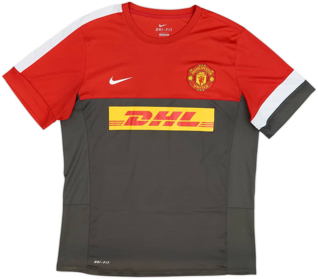 2012-13 Manchester United Nike Training Shirt - 7/10 - (XL)