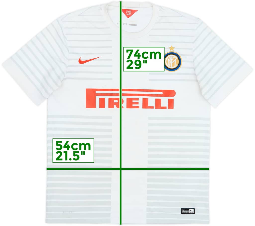 2014-15 Inter Milan Away Shirt - 5/10 - (L)