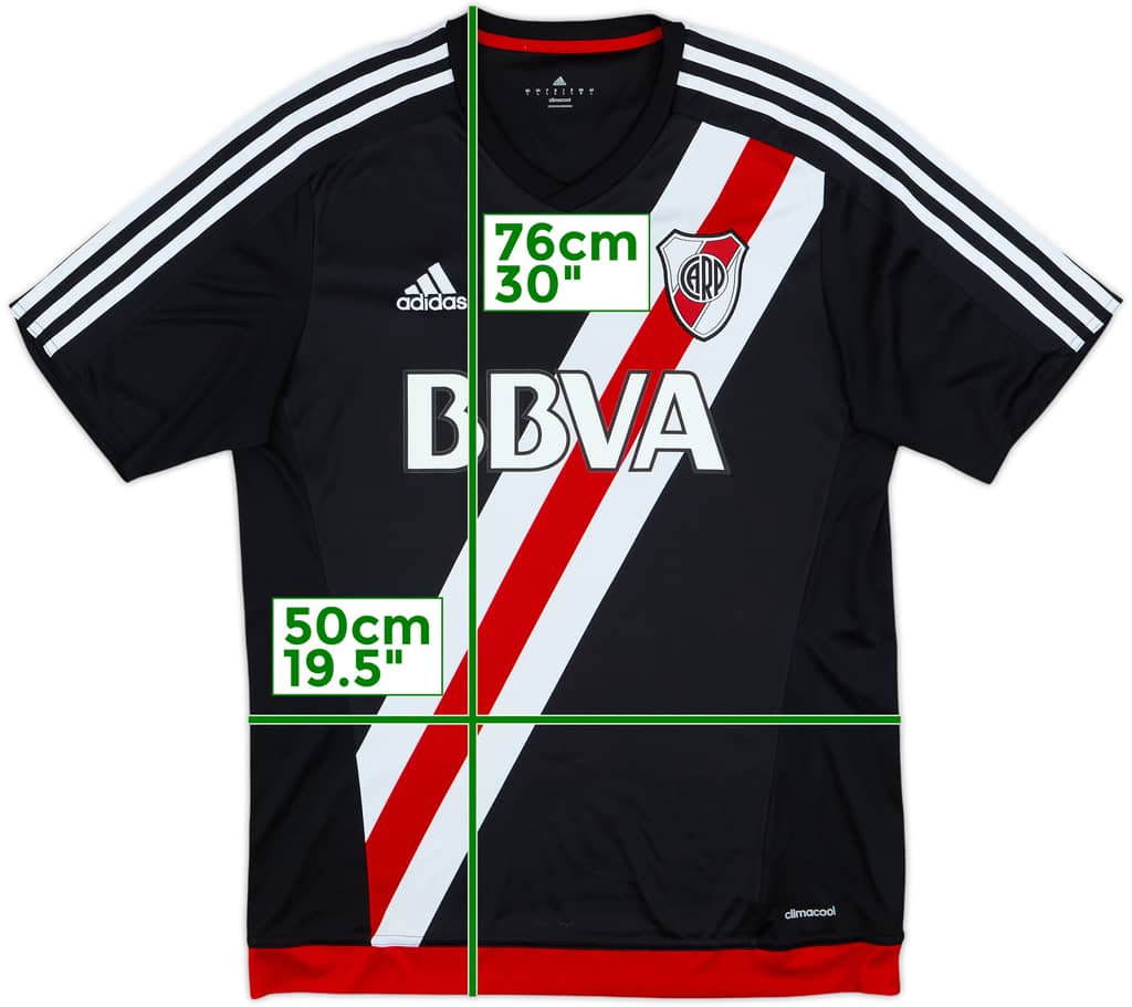 2016-17 River Plate Cuarta Camiseta - 8/10 - (L)