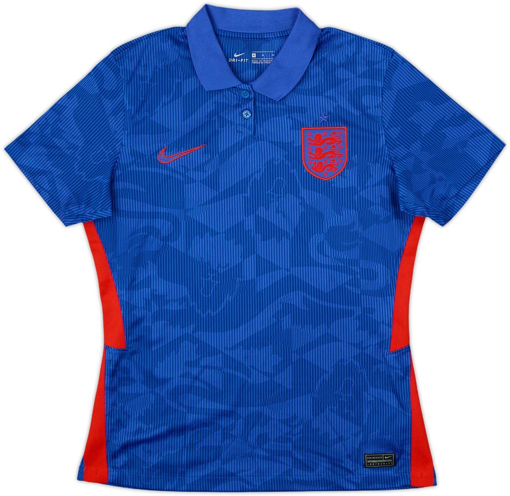 2020-21 England Away Shirt - 9/10 - (Women's M)