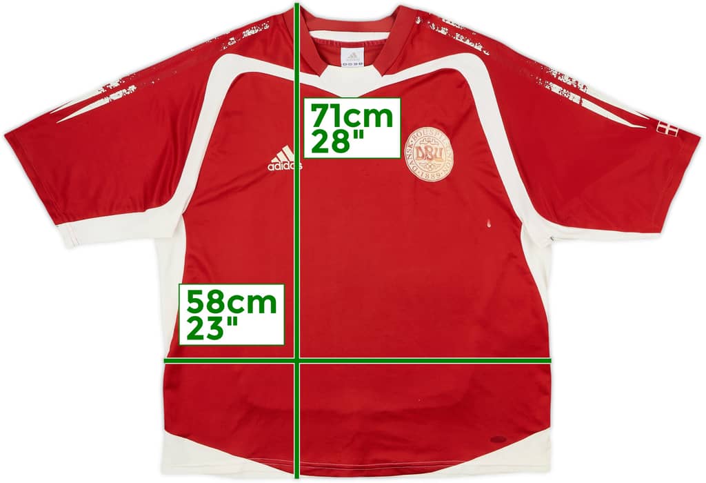 2004-05 Denmark Home Shirt - 4/10 - (L)
