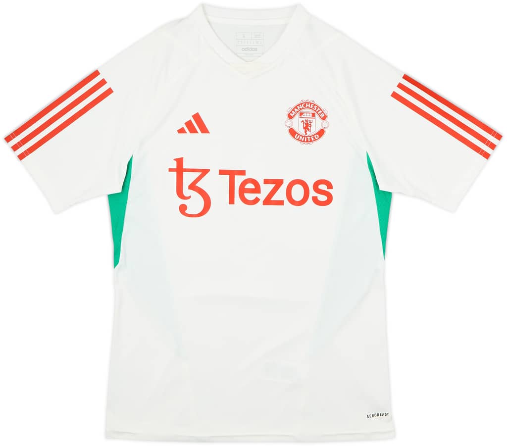 2023-24 Manchester United adidas Training Shirt - 10/10 - (S)