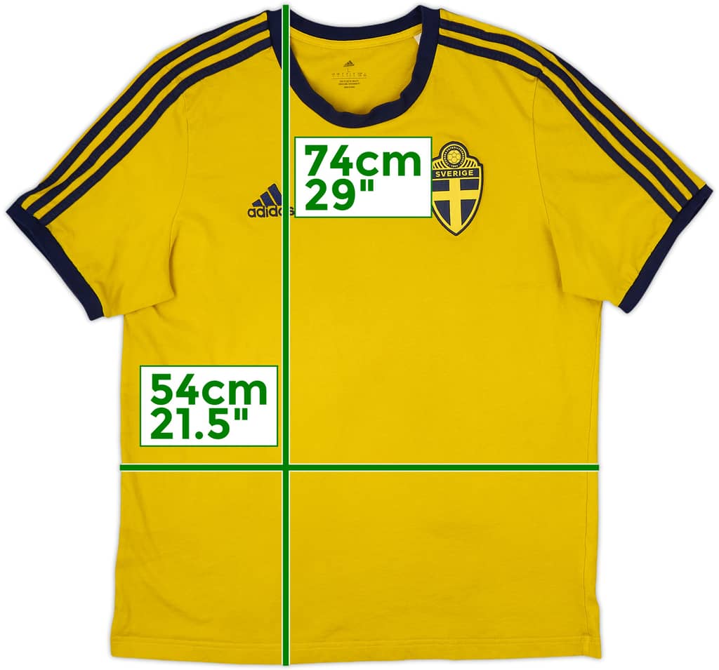 2022-23 Sweden adidas Cotton Tee - 5/10 - (L)
