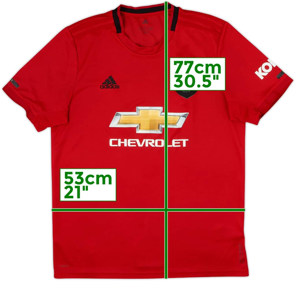 2019-20 Manchester United Home Shirt - 5/10 - (L)